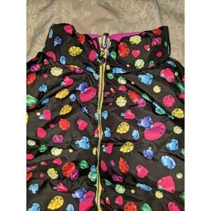 Missmatched Girls Sz. 10 Reversible Puffer Vest. Great Design, Fun